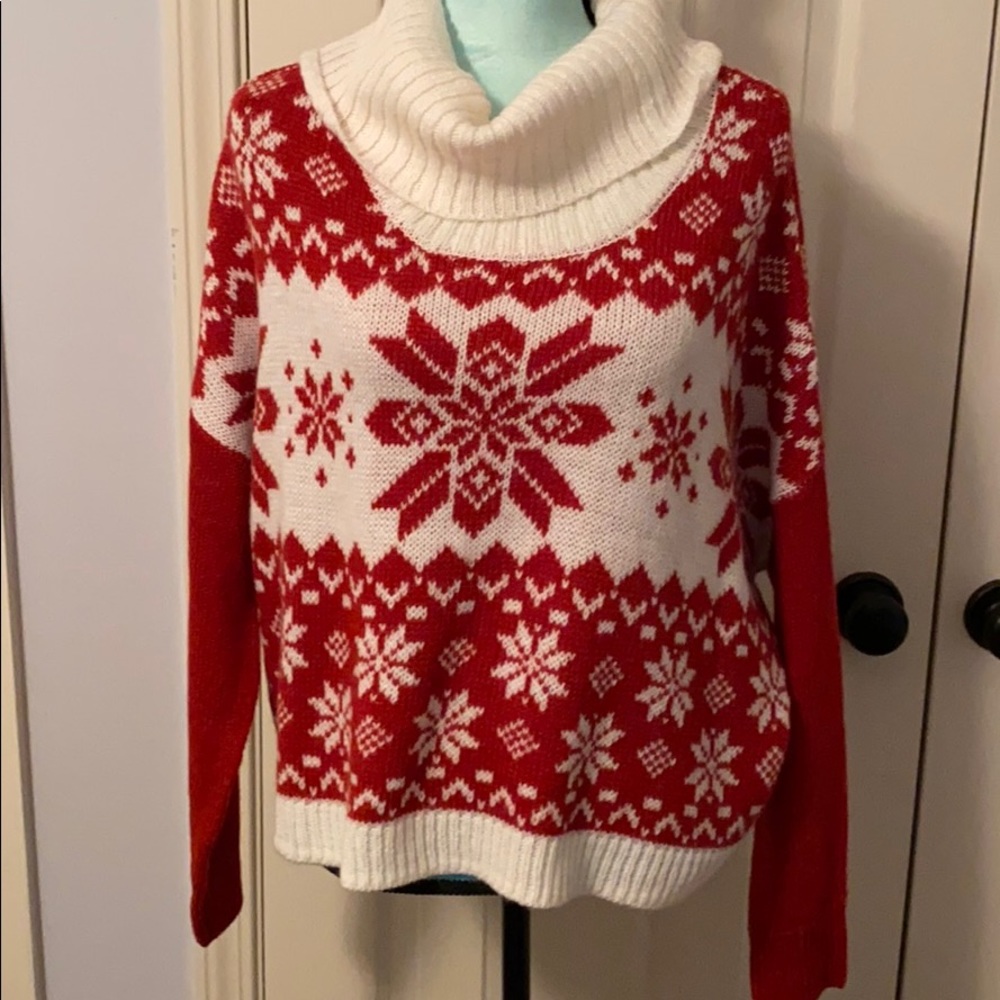 NWT Yes Lola snowflake sweater
